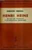 HENRI HEINE SES VUES SUR L'ALLEMAGNE ET LES REVOLUTIONS EUROPEENNES.. VERMEIL EDMOND