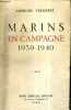 MARINS EN CAMPAGNE 1939-1940 .. YXEMERRY AMBROISE