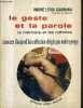 LE GESTE ET LA PAROLE - LA MEMOIRE ET LES RYTHMES - TOME 2 - COLLECTION SCIENCES D'AUJOURD'HUI .. LEROI-GOURHAN ANDRE