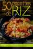 50 RECETTES DE RIZ.. SKADOW ULRIKE