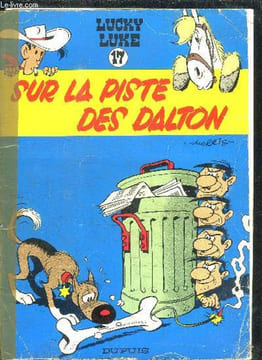 LUCKY LUKE N°17 - SUR LA PISTE DES DALTON. MORRIS