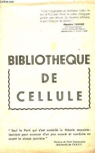 Bibliothéque de cellule