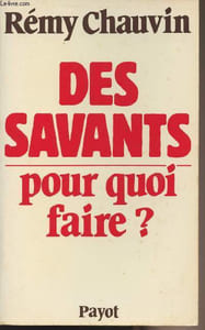 Des savants, pour quoi faire? Pour une sociologie de la science