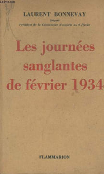 Les journées sanglantes de février 1934. Bonnevay Laurent