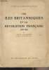 Les îles britanniques et la révolution française (1789-1803). Dechamps Jules