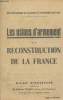 De l'économie de guerre à l'économie de paix - Les usines d'armement et la reconstruction de la France. Tillon Charles