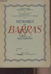 "Mémoires de Barras - Collection ""Chroniques mémoires et récits"""