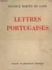 Lettres portugaises. Marti du Gard Maurice