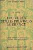 "Lectures sur les provinces de France - ""Pour l'étude du milieu""". Roger G.