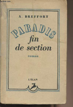 Paradis fin de section. Breffort A.