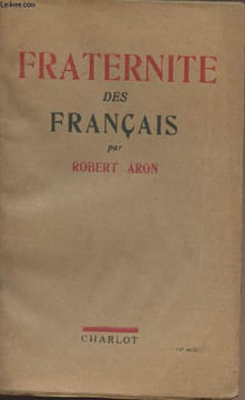 Fraternité des français. Aron Robert