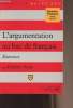 "L'augmentation du bac de français - Exercices - Secondes, premières toutes section - collection ""Major bac""". Turiel Frédéric