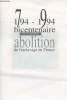 1794-1994 Bicentenaire de la première abolition de l'esclavage en France. Collectif