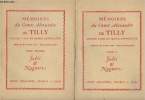 "Mémoires du Comte Alexandre de Tilly - Ancien page de Marie-Antoinette - Tome 1 et 2 - collection ""Jadis et Naguère""". Comte de Tilly Alexandre