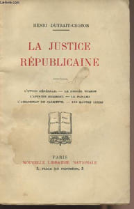La justice républicaine