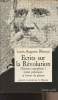 Ecrits sur la Révolution - Oeuvres complètes tome 1 textes politiques et lettres de prison. Blanqui Louis Auguste