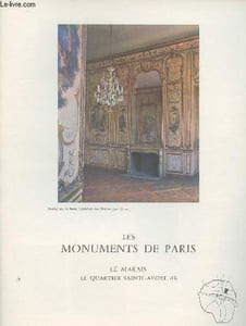 Les monuments de Paris -N°19 Le Marais, Le quartier Sainte-Avoye (II)
