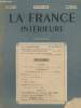 La France Intérieure - Cahier n°29 15 fév. 1945 - Pour une grande politique - Le mouvement synarchique d'Empire et le pacte synarchique ...