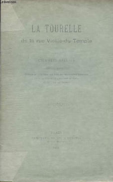 La Tourelle de la rue Vieille-du-Temple. Sellier Charles