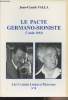 Les Cahiers Libres d'Histoire n°4 - Le Pacte Germano-Sioniste (7 août 1933). Valla Jean-Claude