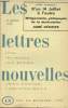 Les Lettres Nouvelles - 7e année, nouvelle série n°20 - D'un 14 juillet à l'autre - Wittgenstein, philosophe de la destruction - Aimé Césaire - Pages ...