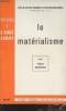 Le matérialiseme par Félix Michaud, supplément à L'idée Libre, mars-avril 1972. Michaud Félix