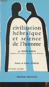 Civilisation hébraïque et science de l'homme - 2e édition