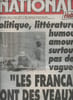 "National Hebdo n&deg;526 semaine du 18 au 24 ao&ucirc;t 94 - Politique, litt&eacute;rature, humour, amouir.. surtout pas de vagues ""Les fran&ccedil;ais sont des veaux"" ...