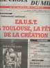 La croix du Midi, actualités de l'Ariège n°40 100e année 7 oct. 94 - Un évènement national: F.A.U.S.T. à Toulouse, la fête de la création - Jeunesse ...