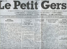 Le Petit Gersois - dim. 16 oct. 94 - Budget : deux dangers - J. Chirac approuve le projet de Giscard d'Estaing, pr&eacute;sidentielle : un pacte RPR-UDF - Le ...
