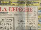 "La Dépêche du Midi - Tarn et Garonne n°13752 38e année merc. 7 mai 86 - Defferre : le dernier combat du ""vieux lion"" - A l'issue d'un ""sommet ...