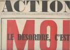 Action n°9 jeudi 13 juin 68 - Le désordre, c'est moi - C'est le désordre bourgeois qu'il faut interdire - Comment la bourgeoisie compte effacer les ...