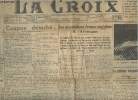 La Croix n°15950 56e année dim. 17, lun. 18 fév. 35 - Coupon détaché... - Les propositions franco-anglaises et l'Allemagne - La politique espagnole - ...