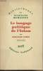 "Le langage politique de l'Islam - ""Bibliothèque des sciences humaines""". Lewis Bernard