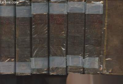 Oeuvres complètes de Berquin - Tome V, VII, XI, XIII, XXIV, et le tome 1er de Sandford et Merton (N° de tome des oeuvres complètes manquant). Berquin