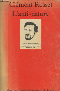 "L'anti-nature - Eléments pour une philosophie tragique - ""Quadrige"" n°89"