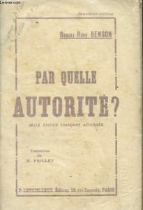 Par quelle autorité ? Seule édition française autorisée