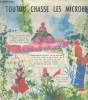Toutou chasse les microbes - Incomplet. Collectif