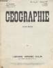 Géographie cours moyen - Revue fascicule de présentation aux enseignants. Chagny V. et Forez J.