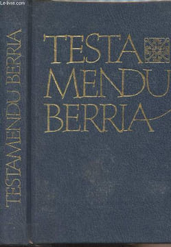 Testamendu Berria. Arteko Beblia Elizen