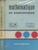 Mathématiques et statistique - 1re D - Tome 2. Cluzel R./Vissio P./Chartier F.