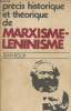 Précis historique et théorique de Marxisme-Léninisme. Roux JEan