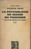 "La psychologie de masse du fascisme - collection ""Science de l'homme""". Reich Wilhelm