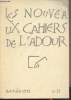 Les nouveaux cahiers de l'Adour - Année 1993 n°17 - Septembre 93. Collectif