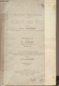 Rimes dernières ou légende des gorges du Tarn