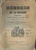 Le médecin de la maison, journal d'hygiène, de médecine et pharmacie usuelles - 3e année n°69 15 mai 1853 - Des maladies régnantes - Les dartres, ...