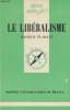 "Le libéralisme - ""Que sais-je"" n°1797". Flamant Maurice