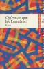 "Qu'est-ce que les Lumières ? - ""Classiques & Cie"" n°408". Kant