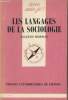 "Les langages de la sociologies - ""Que sais-je ?"" n°2076". Herman Jacques