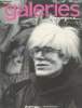 Galeries magazine - International édition Apr/may 87 - n°18 - Andy Warhol par Pierre Restany - Les meubles de Jean Nouvel - Naissance d'une oeuvree - ...